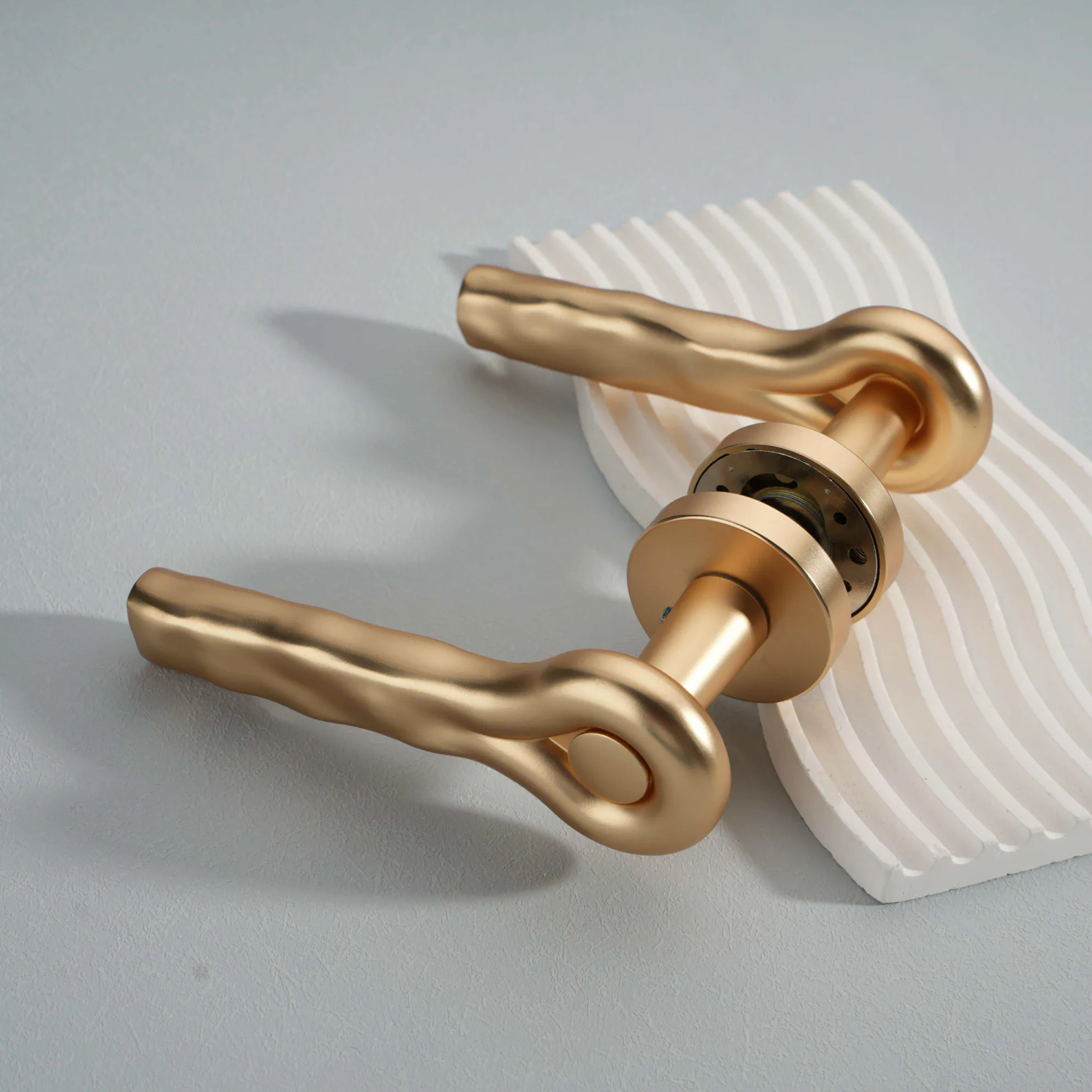 Gold Premium Unique Interior Door Handle (1)