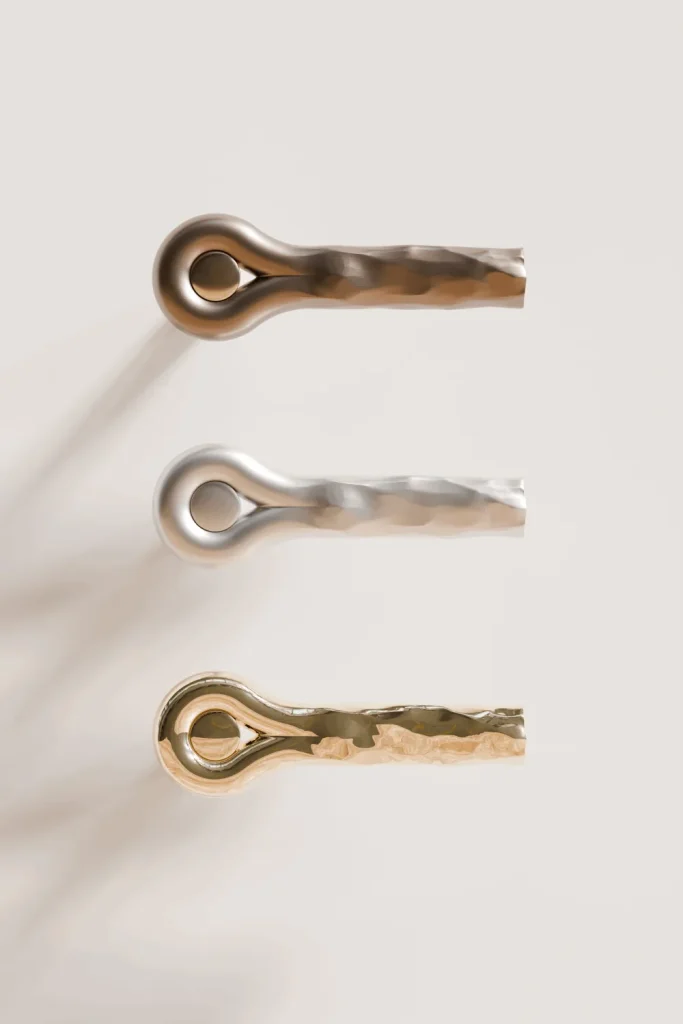 High-end French design door handle Hestia