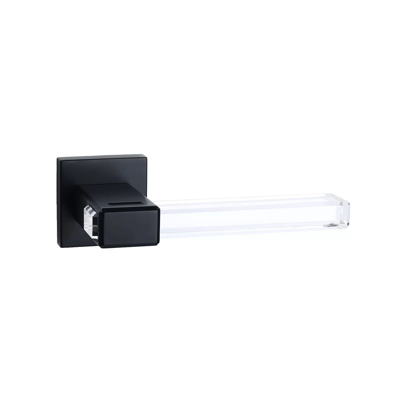 Murano Black Crystal Door Handle - Image 3